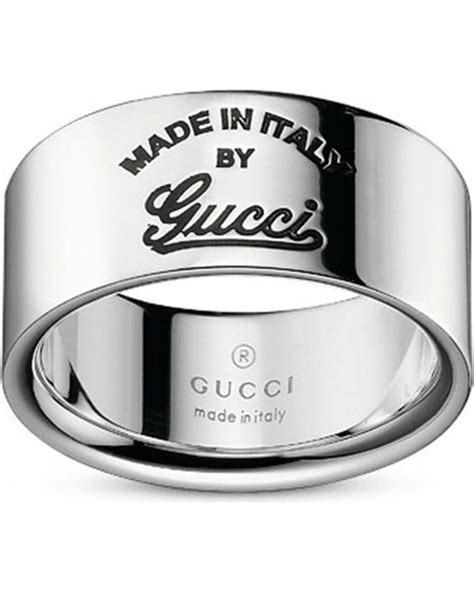 gucci letter rings|Gucci trademark ring.